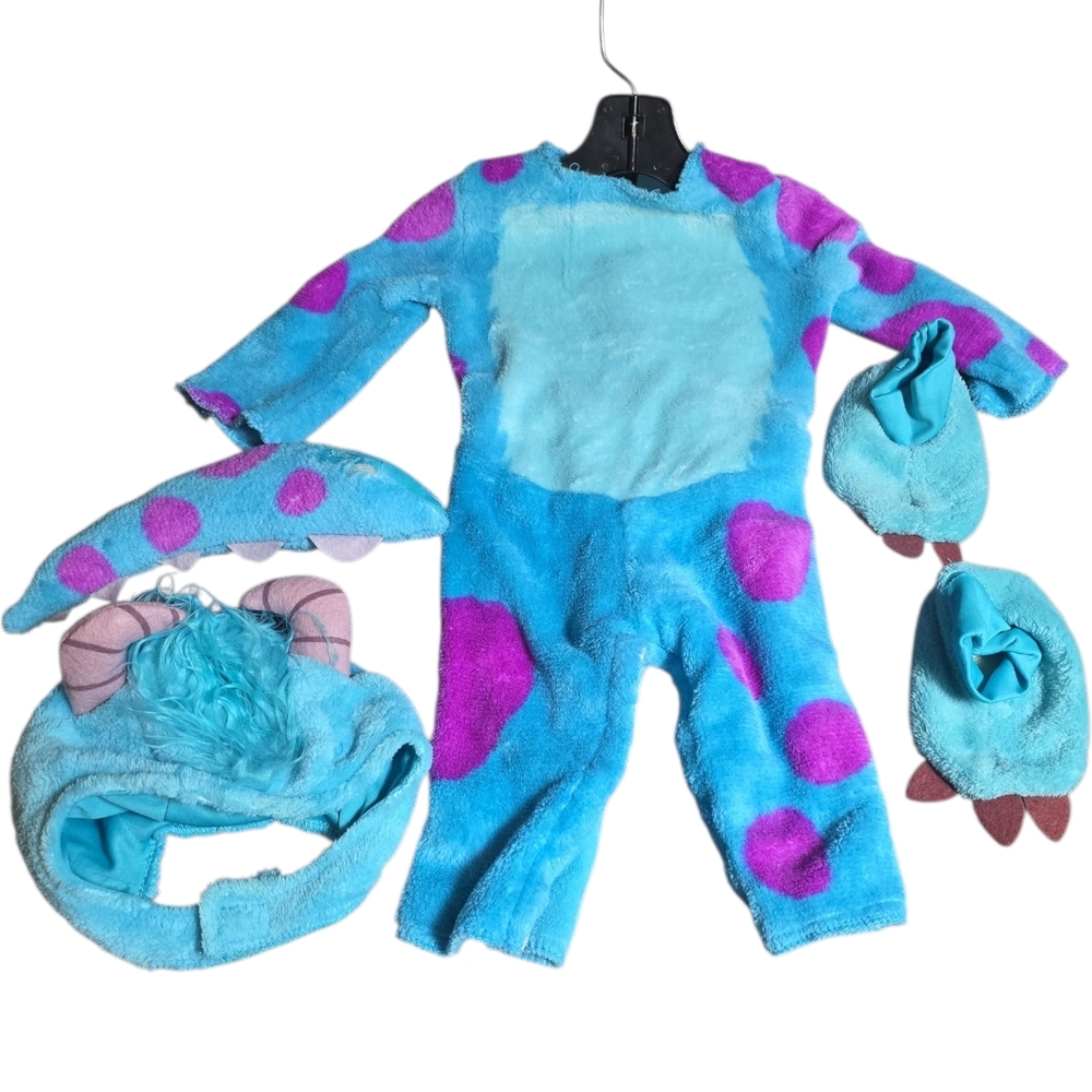 Kids Monster Costume - Blue and Purple